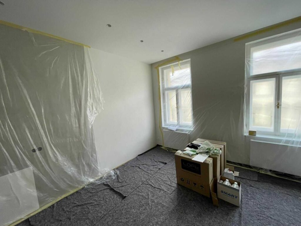 Rekonstrukce bytu a domu včetně interiéru AMP stavby Praha (24)